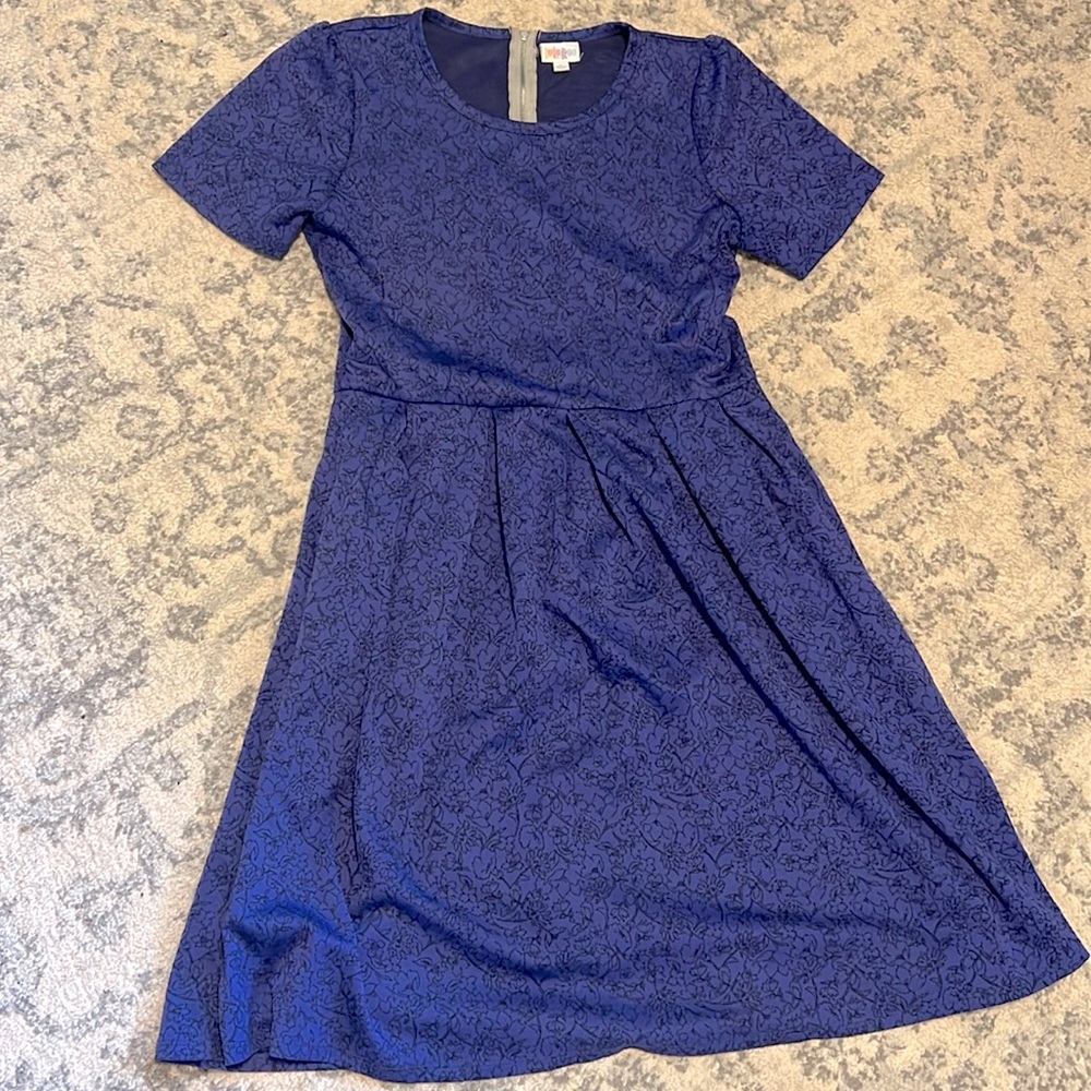 Elegant Blue Women's Dress